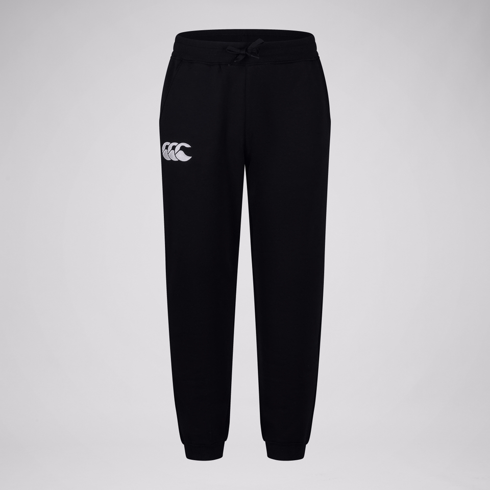 JUNIOR UNISEX LEISURE SWEATPANTS BLACK