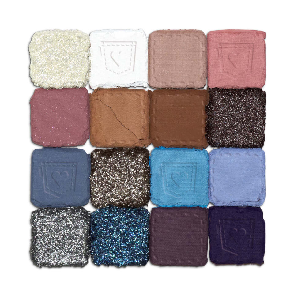 NYX Professional Makeup Ultimate Shadow Palette Vegan 16-Pan - Vintage Jean Baby