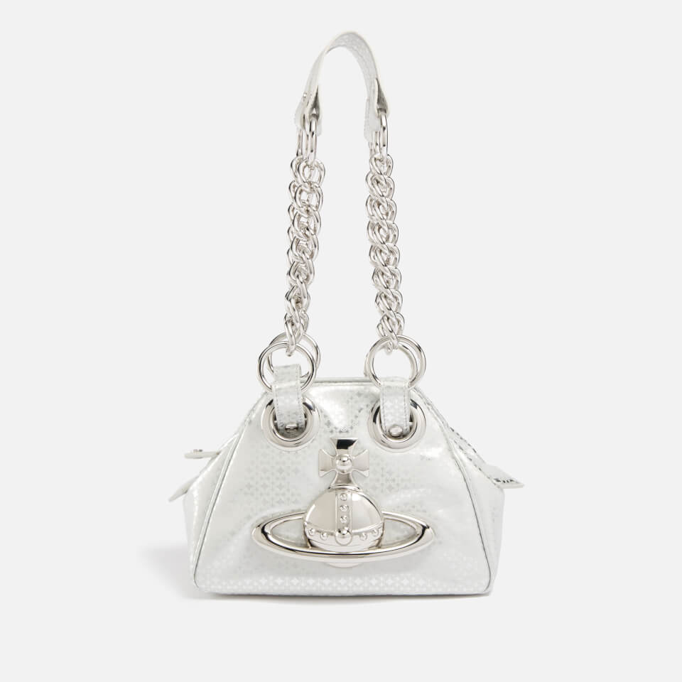 Vivienne Westwood Archive Orb Chain Handbag - Silver