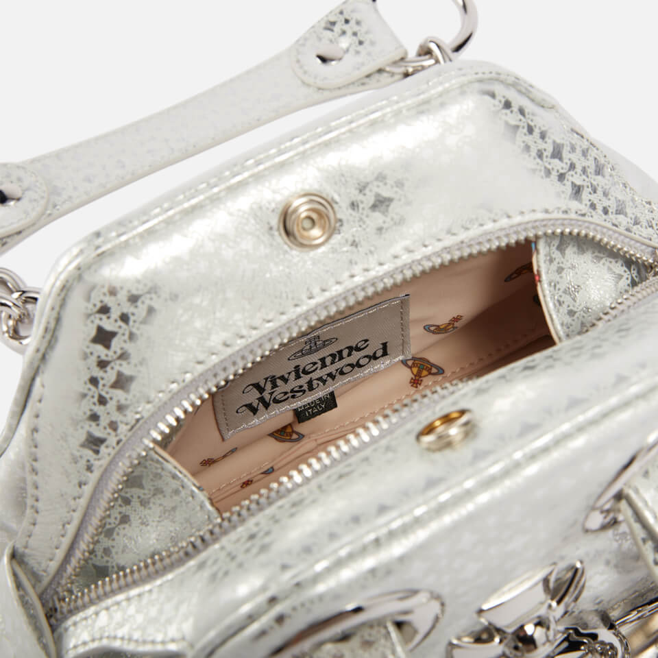 Vivienne Westwood Archive Orb Embossed Leather Handbag