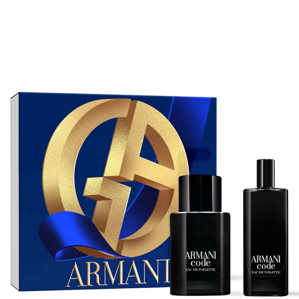 Armani Code Homme Eau de Toilette 50ml and Code Homme Eau de Toilette 15ml Set