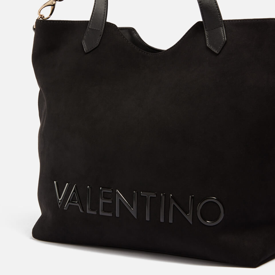 Valentino Courmayeur Faux Suede Tote Bag