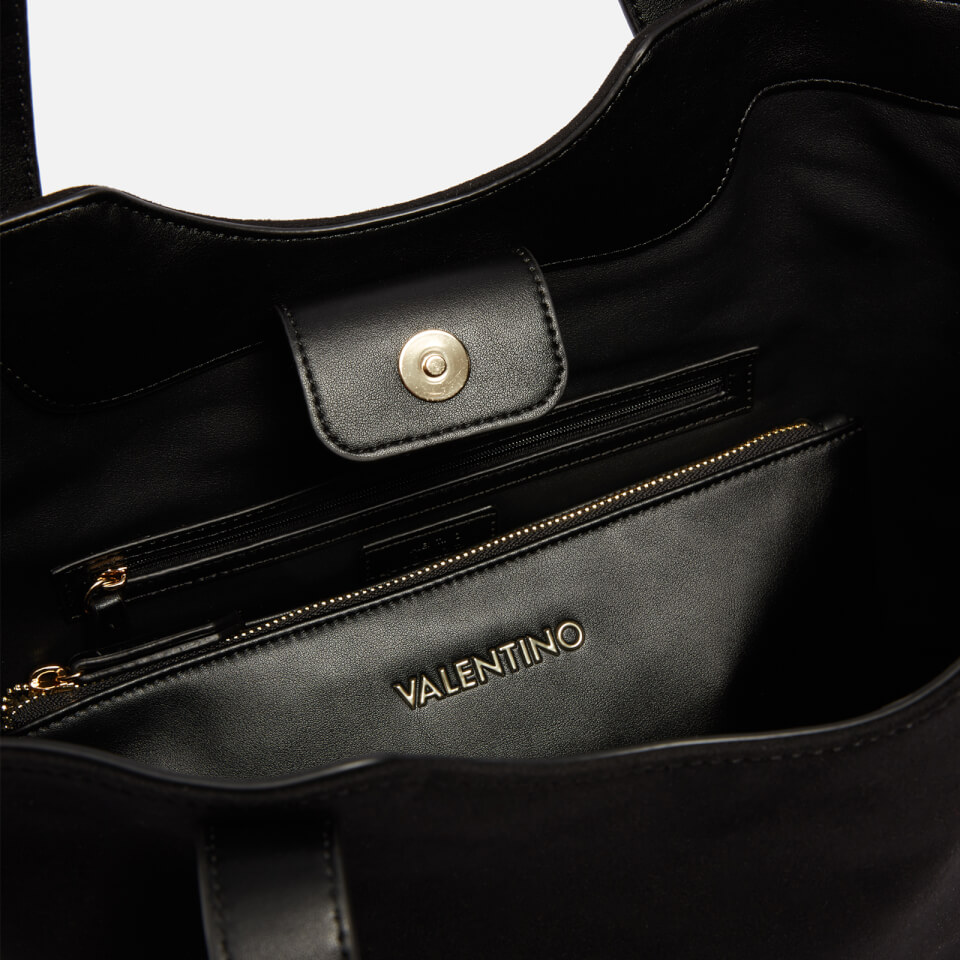 Valentino Courmayeur Faux Suede Tote Bag
