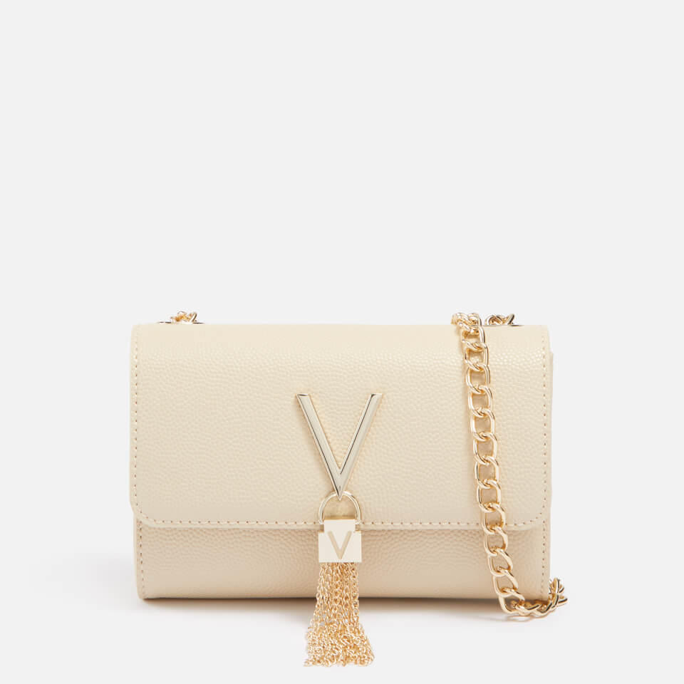 Valentino Bags Divina Faux Leather Pochette Bag