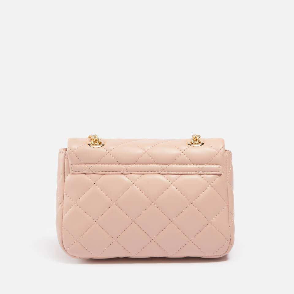 Valentino Ocarina Flap Quilted Faux Leather Bag
