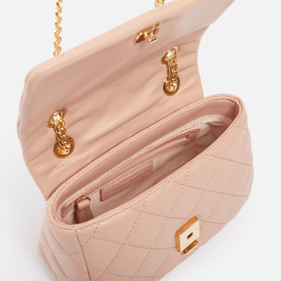 Valentino Ocarina Flap Quilted Faux Leather Bag