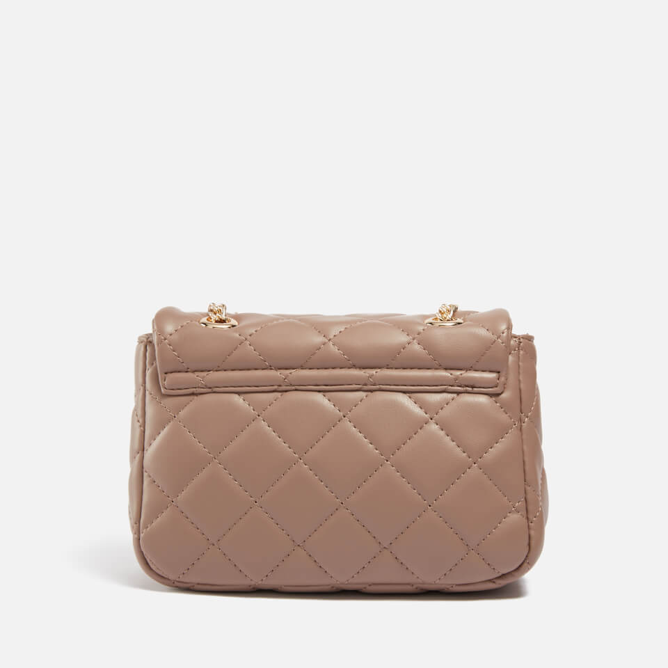 Valentino Ocarina Quilted Faux Leather Flap Bag