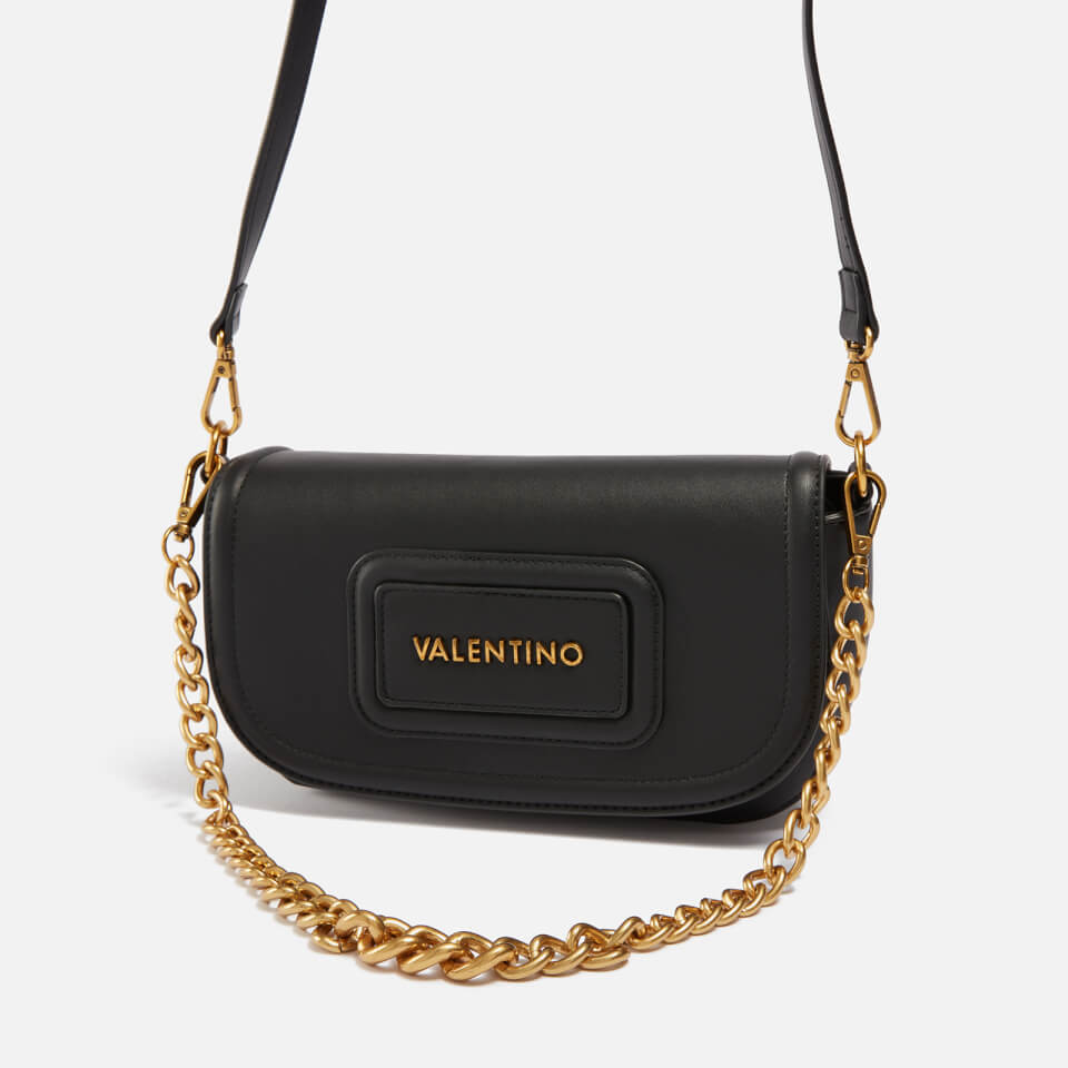 Valentino Snowy Re Flap Faux Leather Bag