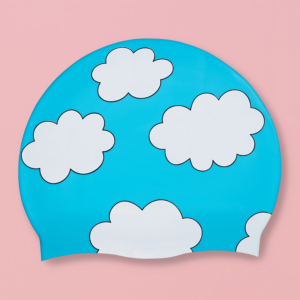 Adult Speedo x Tegan Price Clouds Cap Blue/White