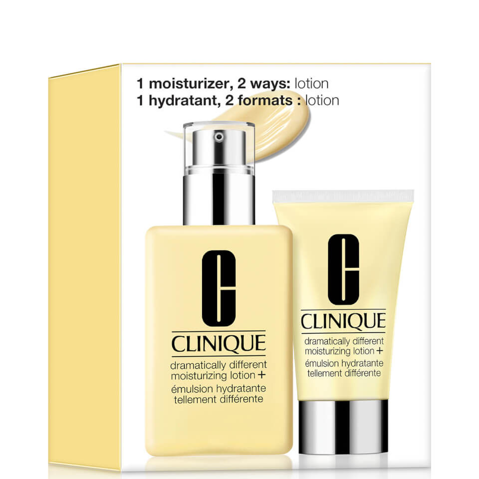 Clinique Dramatically Different Moisturising Lotion+ Duo: Skincare Gift Set