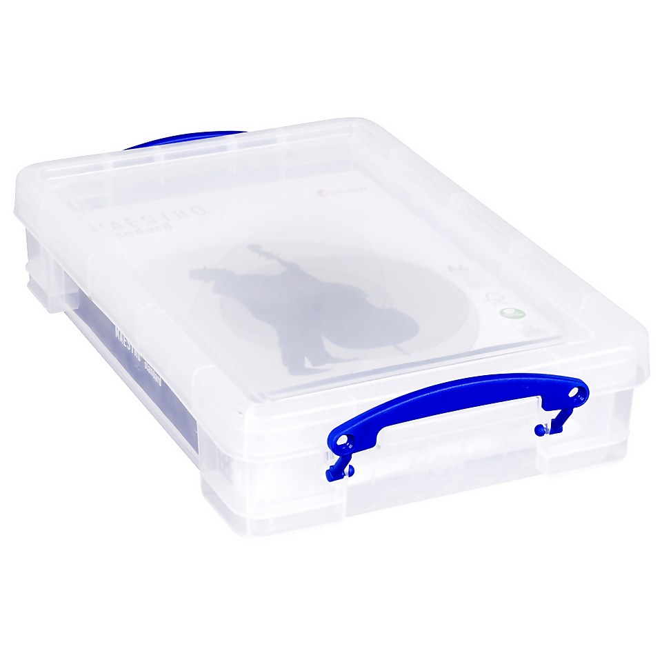 Really Useful Storage Box - 4L - Clear