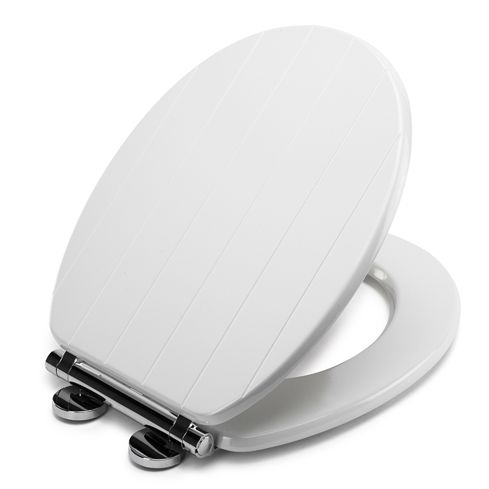 Croydex Portland Flexi Fix Toilet Seat White Homebase