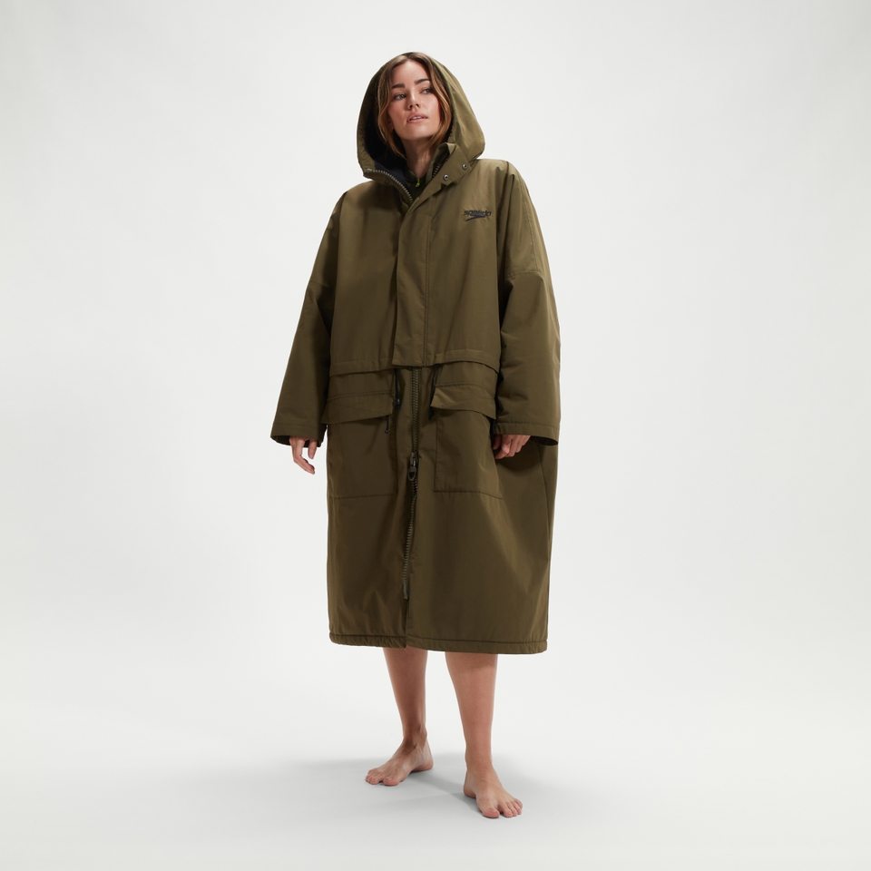 Therma Change Robe für Erwachsene Grün/Schwarz