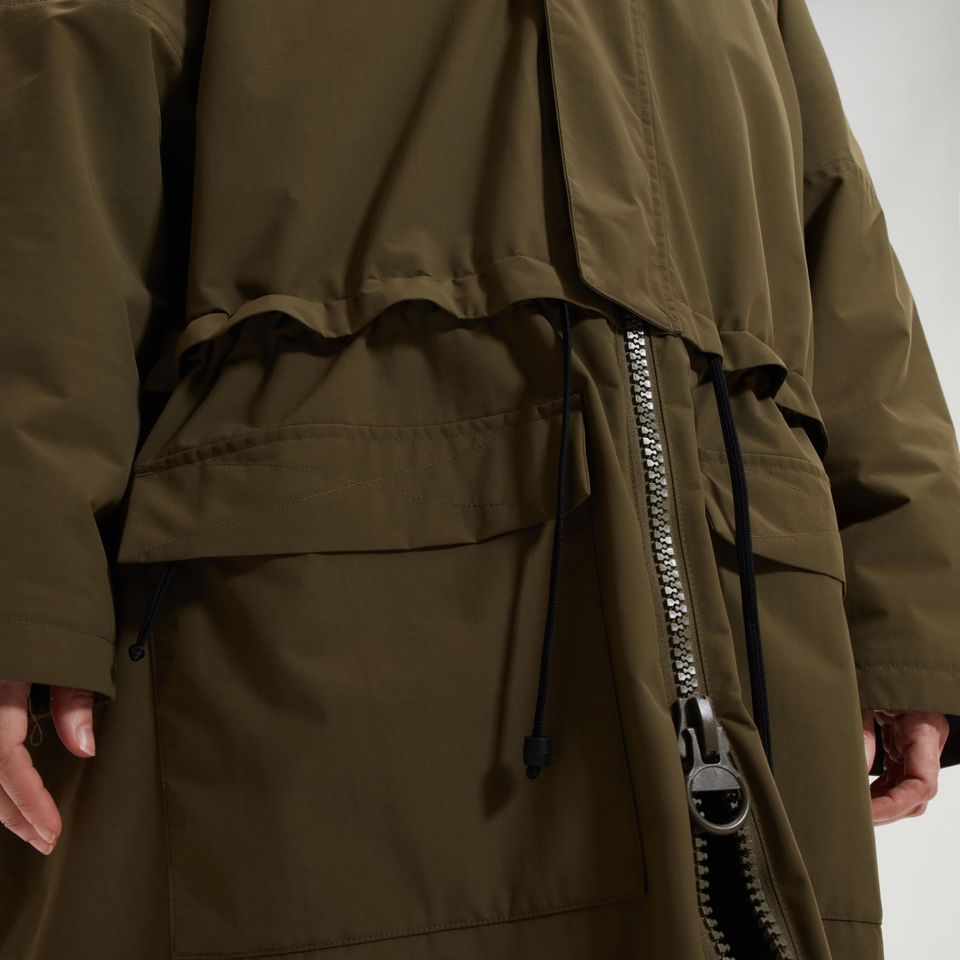 Therma Change Robe für Erwachsene Grün/Schwarz