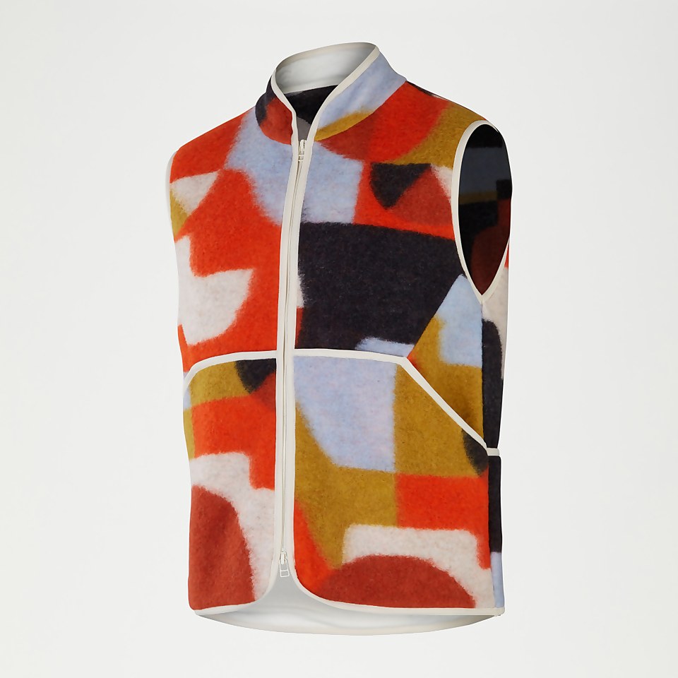 Folk x Speedo Jacquard Zip Gilet