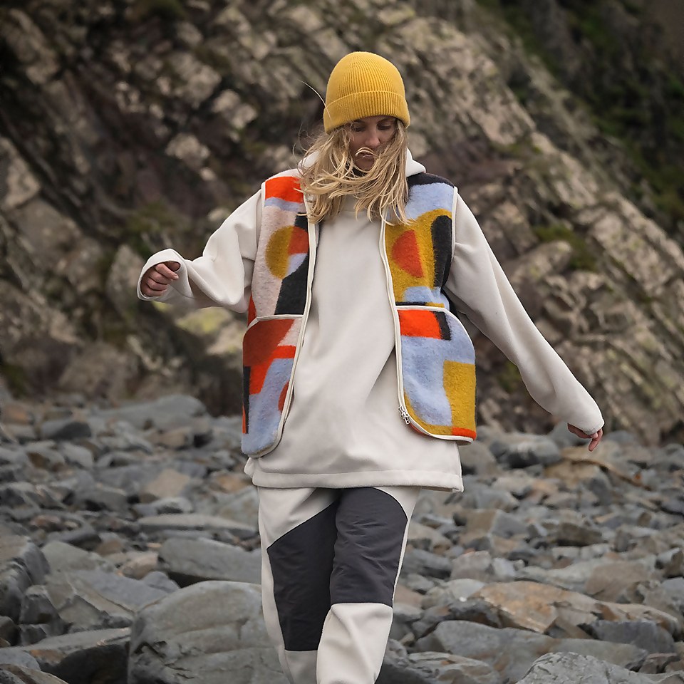 Folk x Speedo Jacquard Zip Gilet