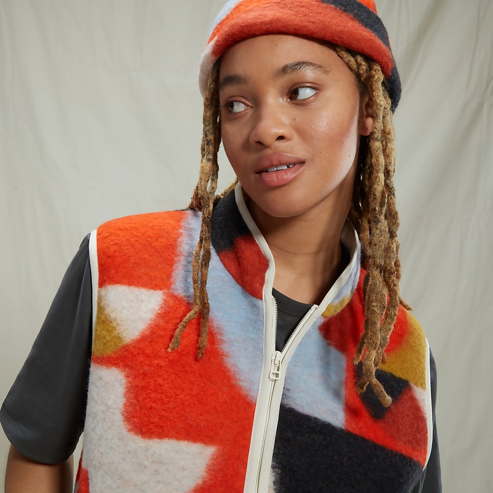 Folk x Speedo Jacquard Zip Gilet