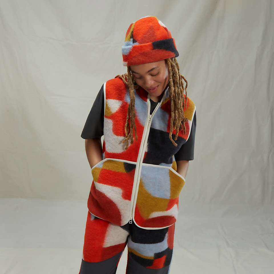 Folk x Speedo Jacquard Zip Gilet