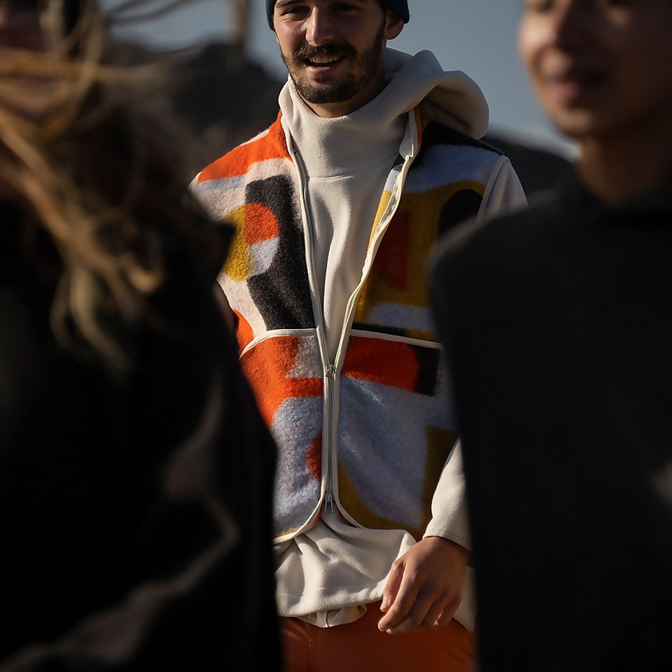 Folk x Speedo Jacquard Zip Gilet