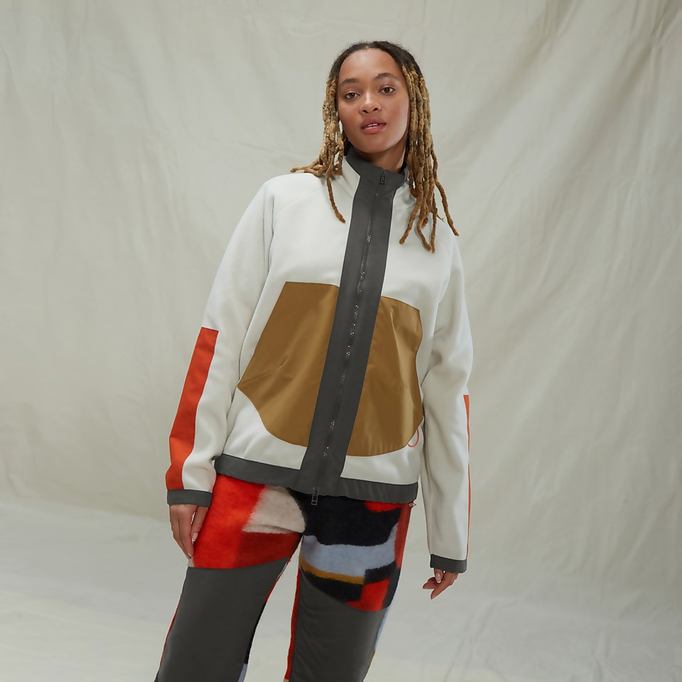 Folk x Speedo Cream Signal Fleece Jacket