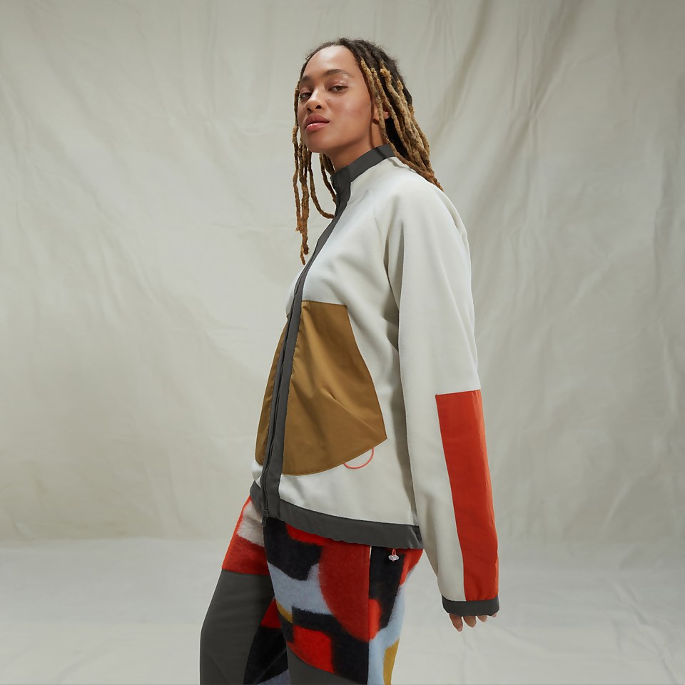 Folk x Speedo Cream Signal Fleece Jacket