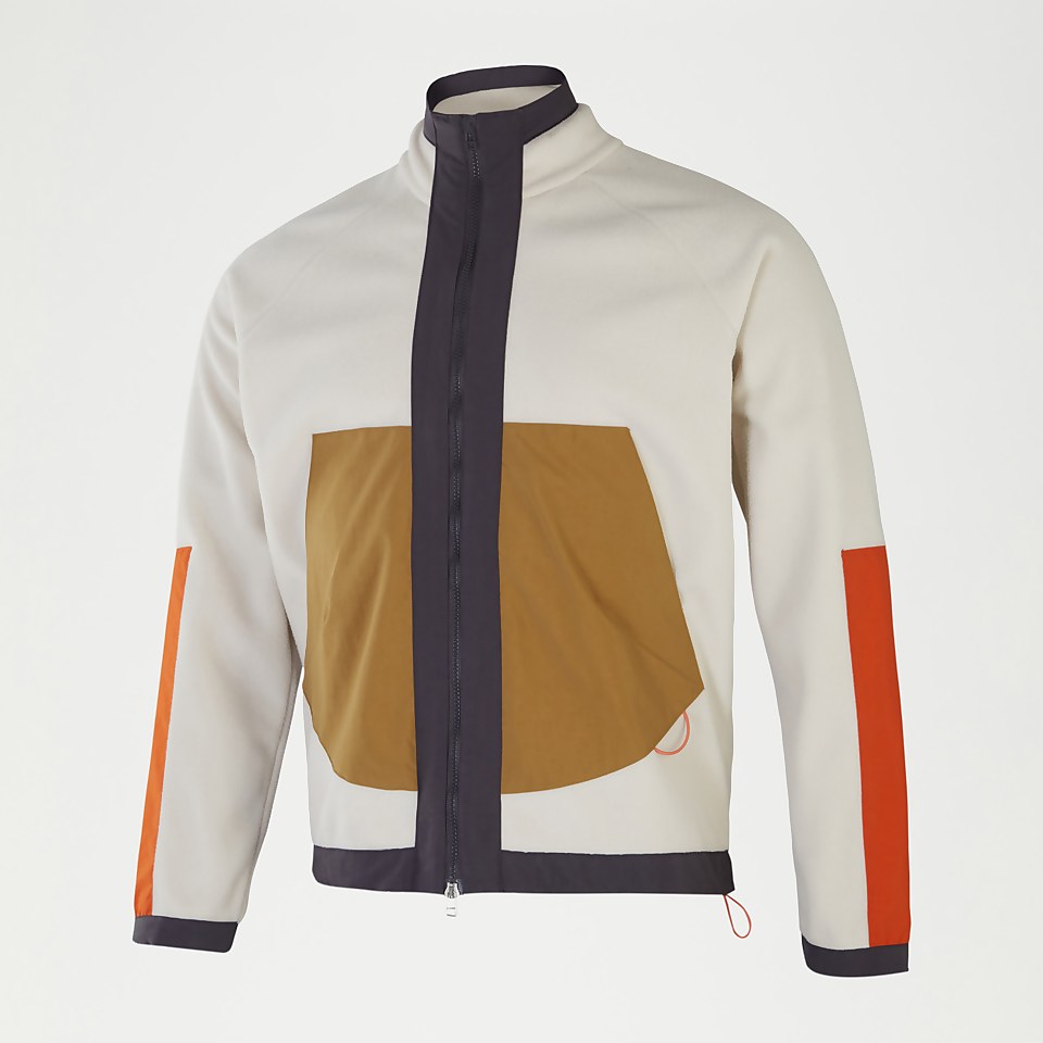 Folk x Speedo Cream Signal Fleece Jacket