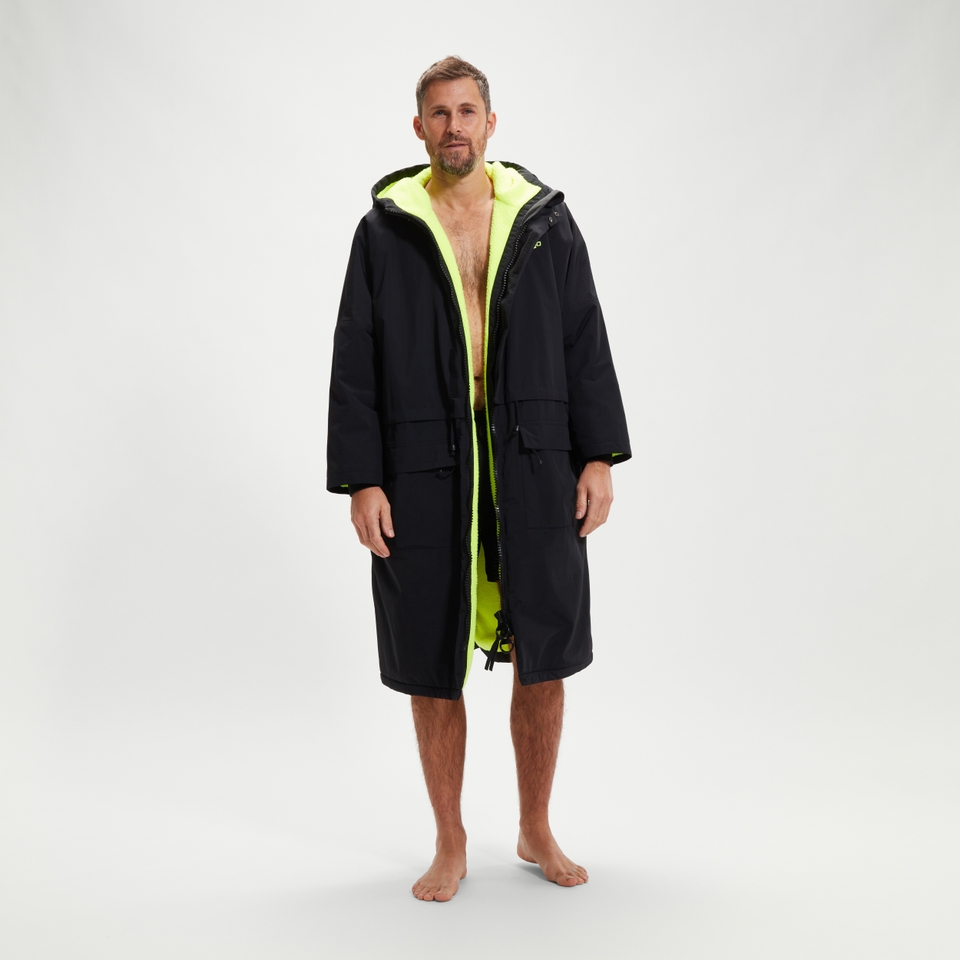 Adult Therma Change Robe Black/Yellow