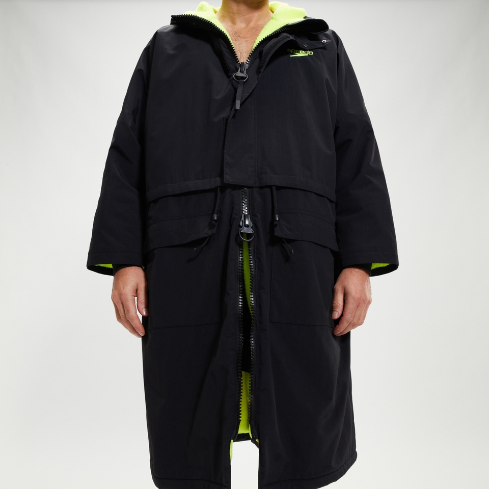 Adult Therma Change Robe Black/Yellow