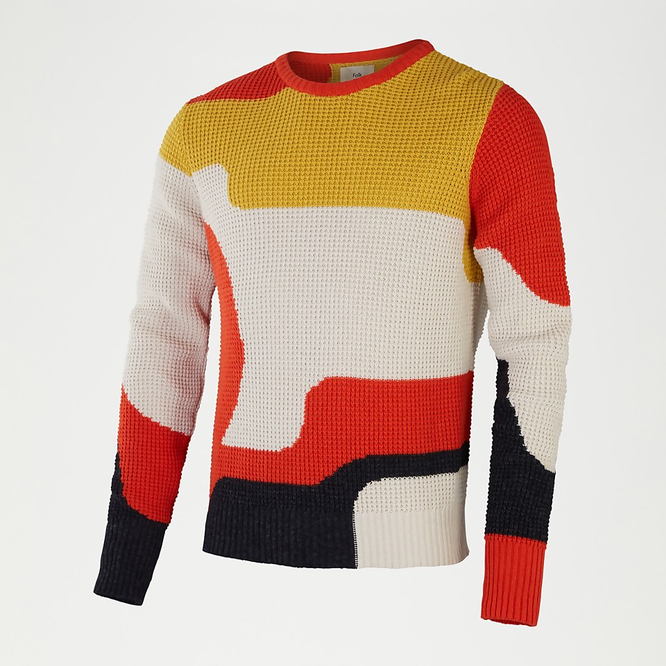 Folk x Speedo Intarsia Knitted Jumper