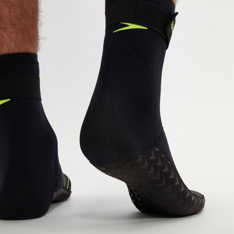 Adult Swim Socks Black/Yellow