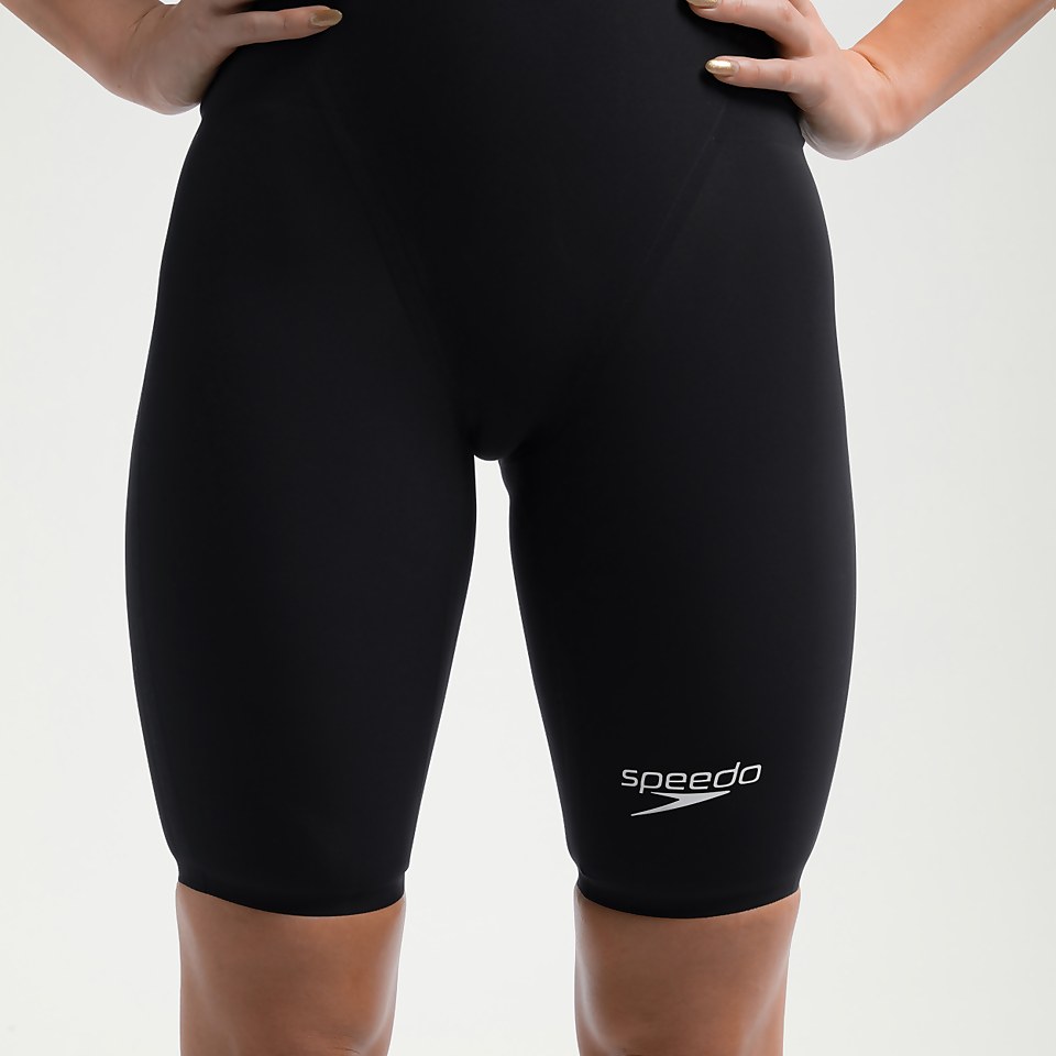 Women's Fastskin LZR Pure Valor 2.0 Openback Kneeskin Black