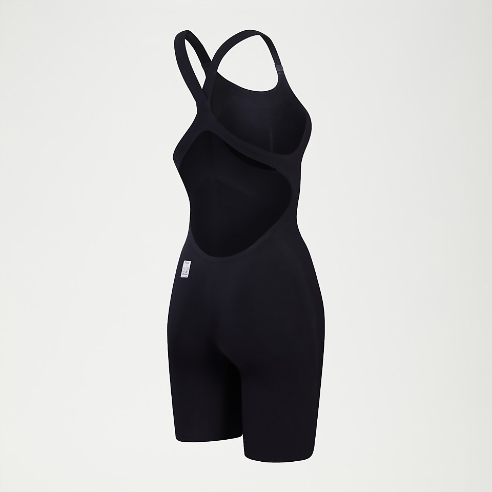 Women's Fastskin LZR Pure Valor 2.0 Openback Kneeskin Black