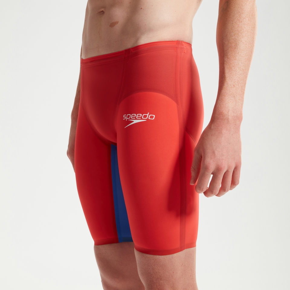 Men's Fastskin LZR Pure Valor 2.0 High Waisted Jammer Red/Blue