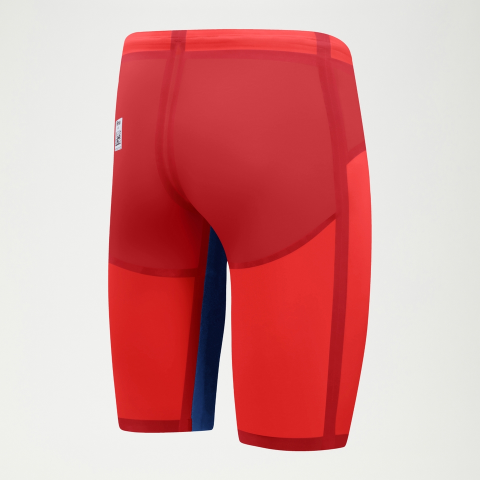 Men's Fastskin LZR Pure Valor 2.0 High Waisted Jammer Red/Blue