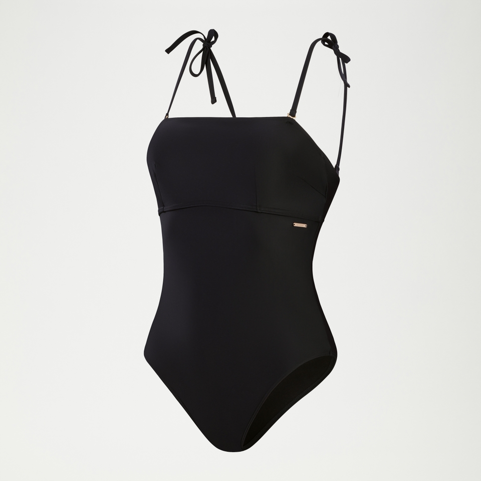 Women's Shaping Bandeau Swimsuit Black