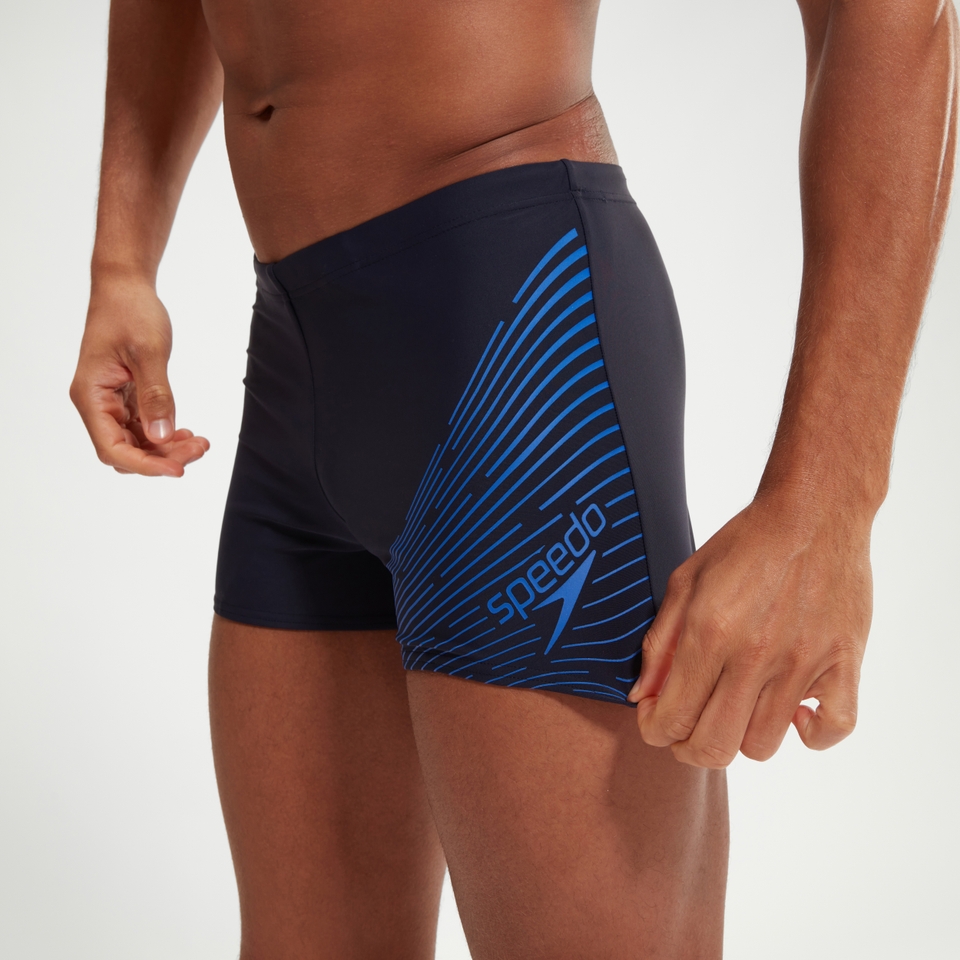 Boxer de bain Homme Medley Logo bleu marine/bleu