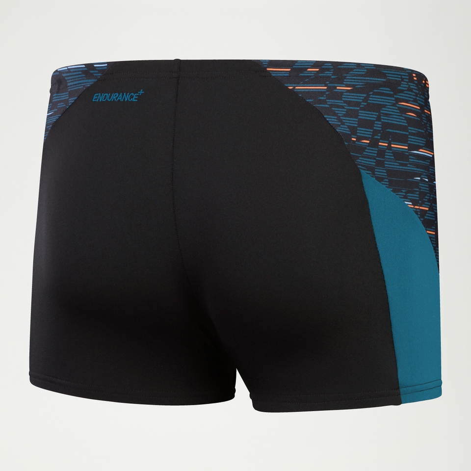 Men's Endurance+ Max Splice Aquashort Black/Teal