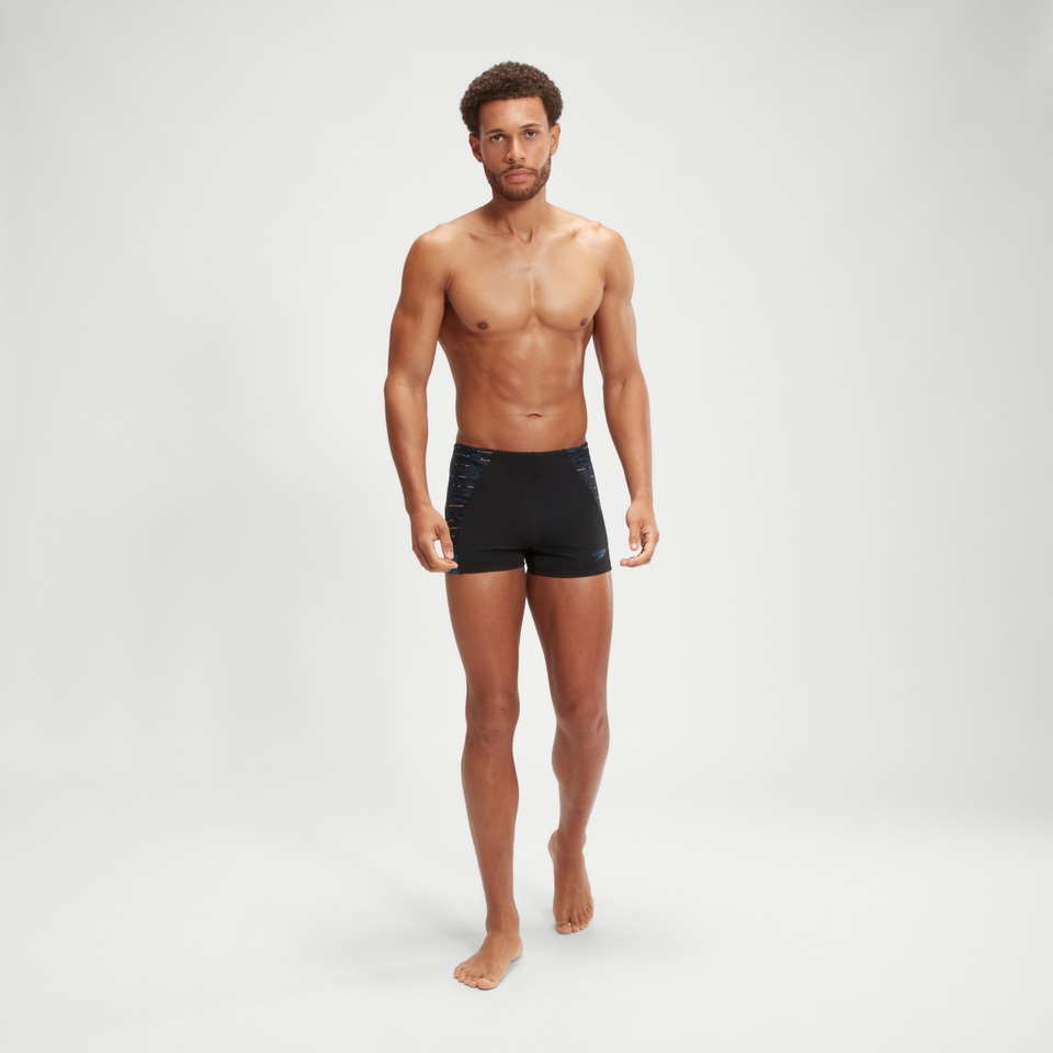 Men's Endurance+ Max Splice Aquashort Black/Teal