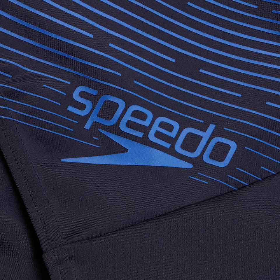 Medley Logo-Schwimmhose für Herren Marineblau/Blau
