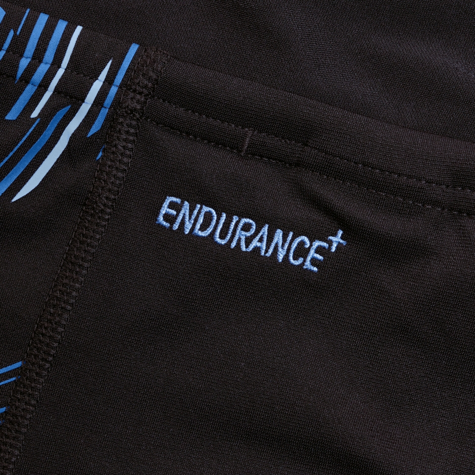 Men's Tech Panel Aquashort Black/Blue