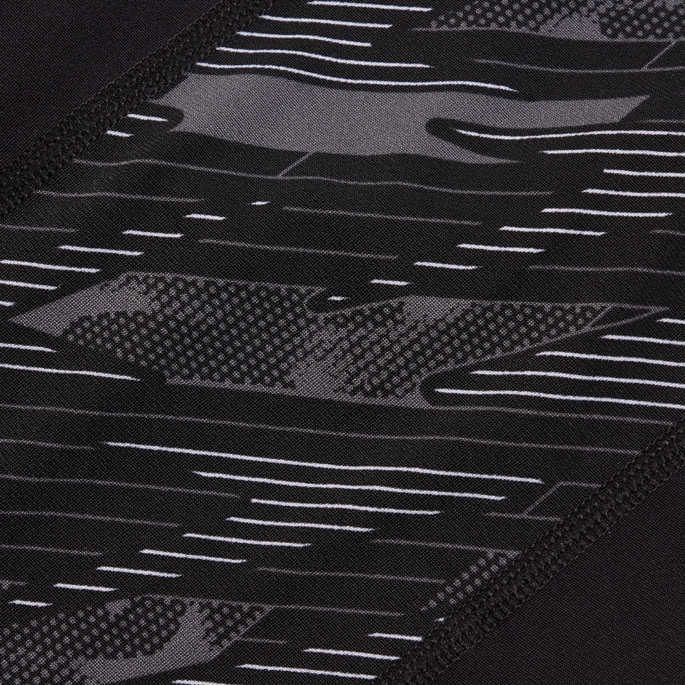 HyperBoom-Schwimmhose mit Einsätzen für Herren Schwarz/Grau