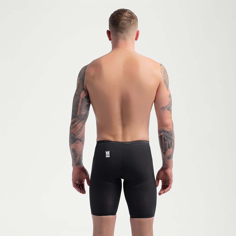 Fastskin LZR Pure Valor 2.0 Hochtaillierte Schwimmhose für Herren Schwarz