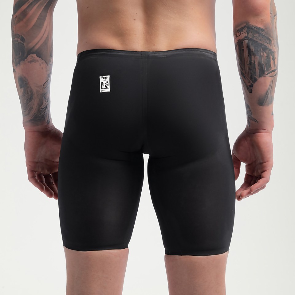 Fastskin LZR Pure Valor 2.0 Hochtaillierte Schwimmhose für Herren Schwarz