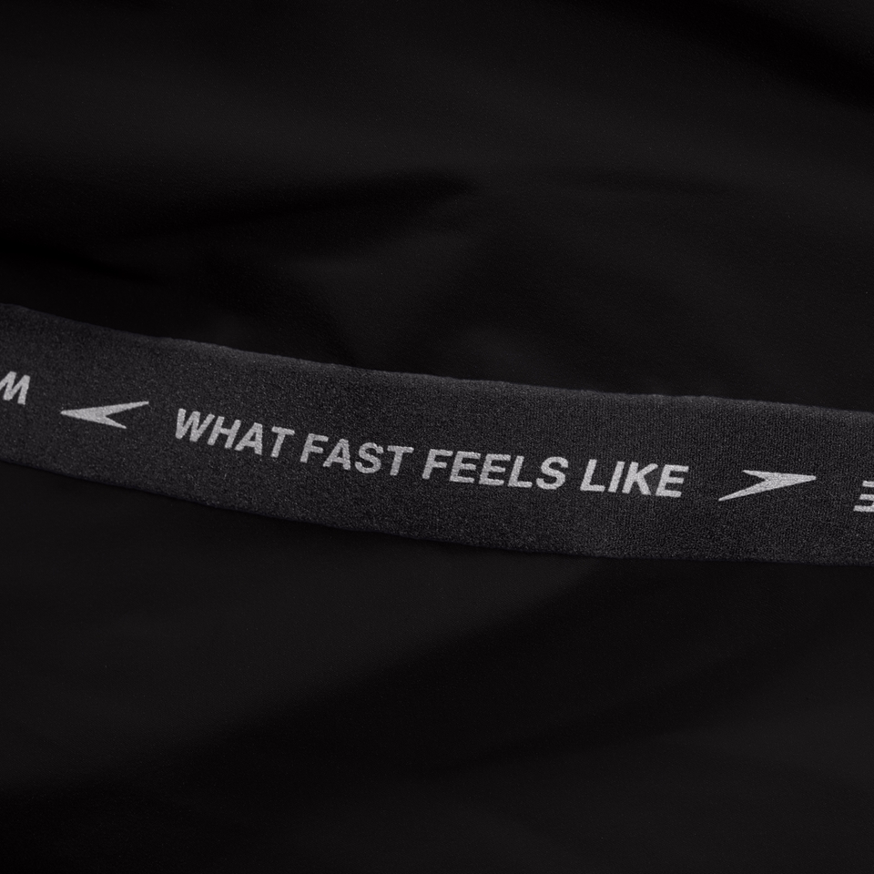 Fastskin LZR Pure Valor 2.0 Hochtaillierte Schwimmhose für Herren Schwarz
