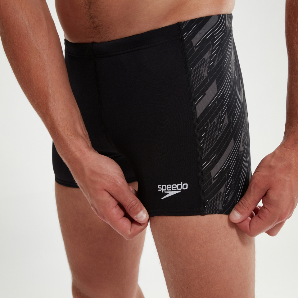 Men's Hyper Boom Panel Aquashort Black/Grey