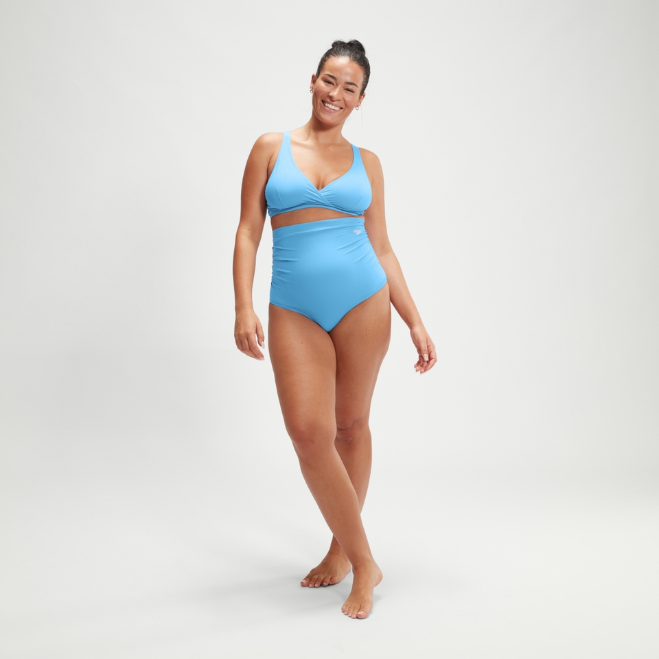 Hochtallierter Umstandsbikini für Damen