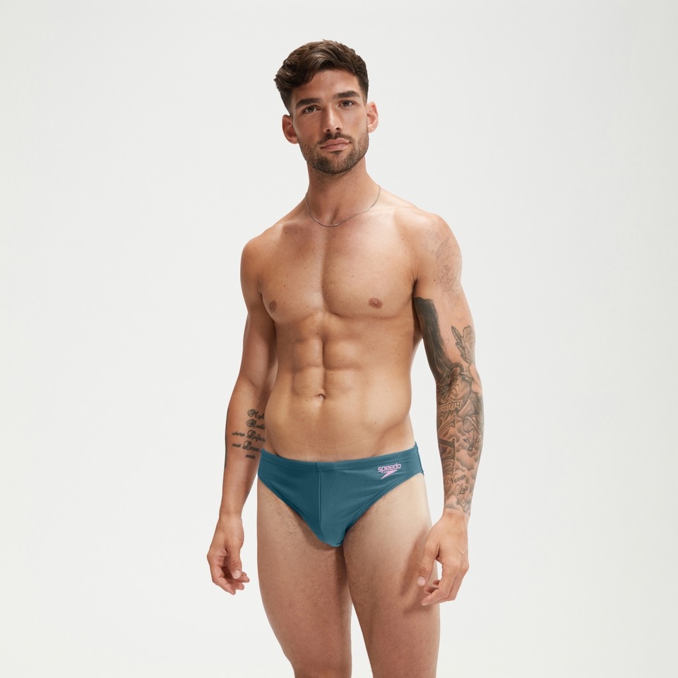 Men's Solar 5cm Brief Teal