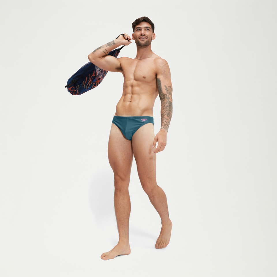 Men's Solar 5cm Brief Teal
