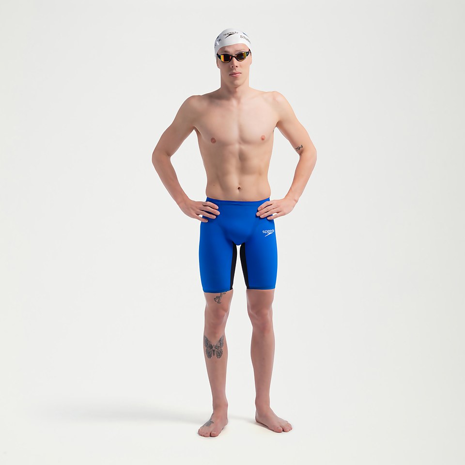Men's Fastskin LZR Pure Valor 2.0 High Waisted Jammer Blue/Black