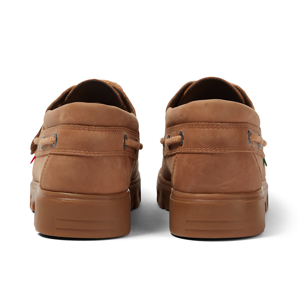 Adult Unisex Lennon Boatshoe Leather Light Tan